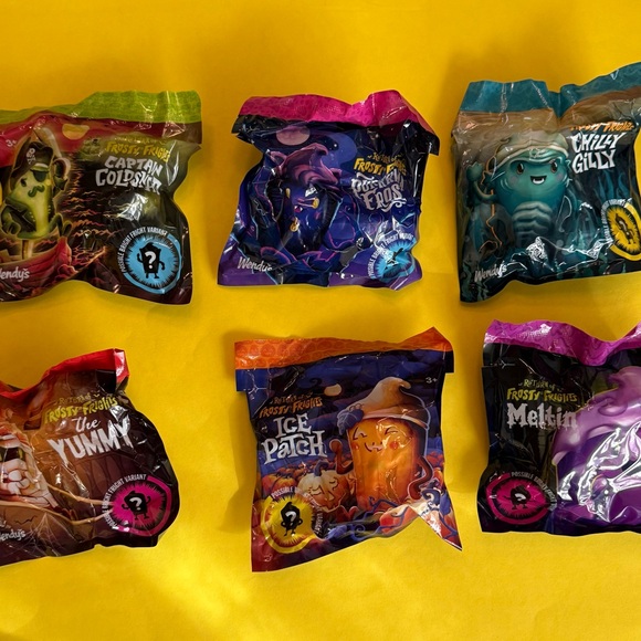 wendy’s Other - Wendy’s FROSTY FRIGHTS 2025 standard set of 6